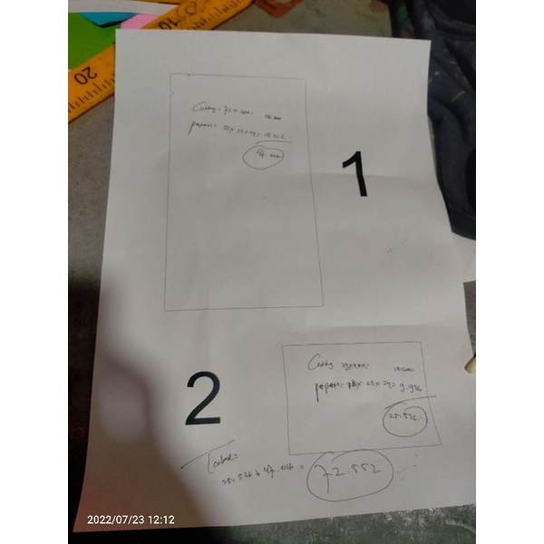 

pisau pond custom 2 pcs