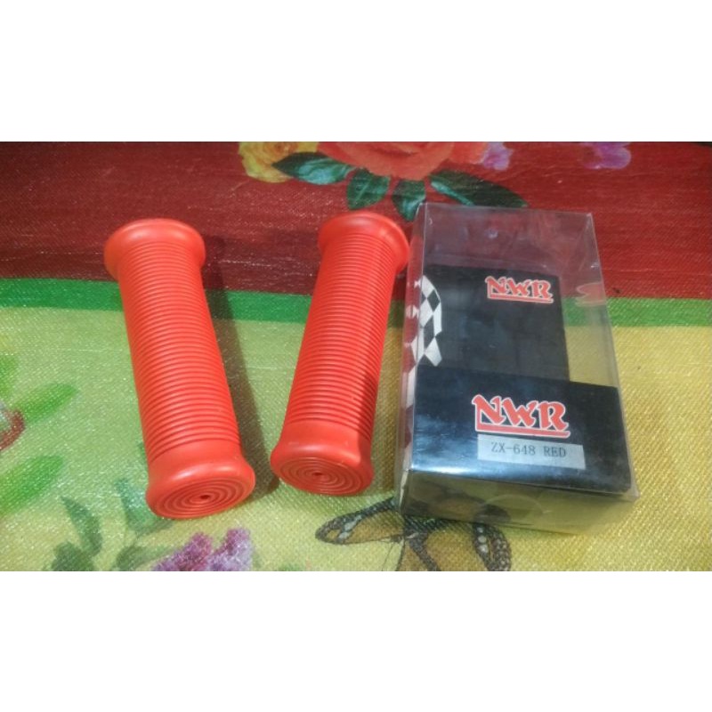 ampak kanan kiri handgrip handpack karet pegangan stang setang setir sepeda motor PNP bebek matik sp