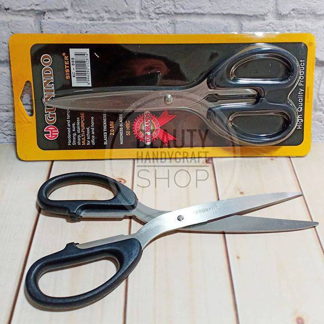 

Bahan Kerajinan Tangan Gunting sister 888 gunting kain dan kertas serbaguna