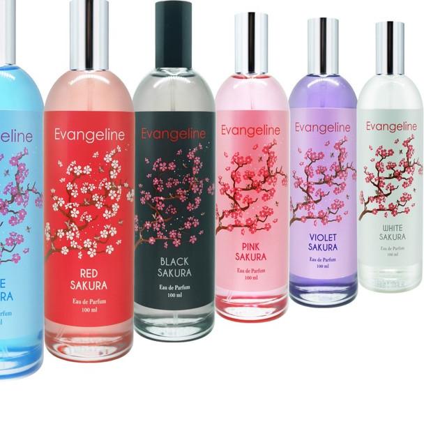 ✭ EVANGELINE PARFUM EDT 100ML SAKURA - PARFUM EVANGELINE SAKURA ⅍
