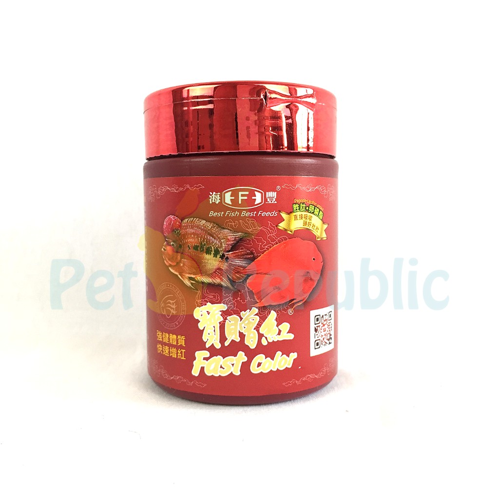 

HAIFENG Makanan Ikan Hias Pao Cheng Hong B.Parrot and Louhan Small 85gr