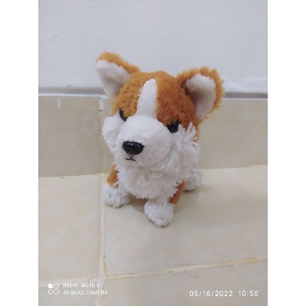 boneka anjing guguk corgi sunlemon