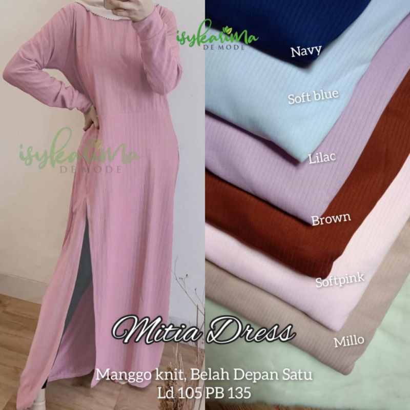 MITIA DRESS BAHAN MANGO KNIT