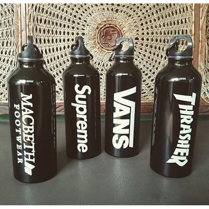 TUMBLER U002F BOTOL MINUM BAPE - SUPREME - THRASHER - VANS - MOTORHEAD