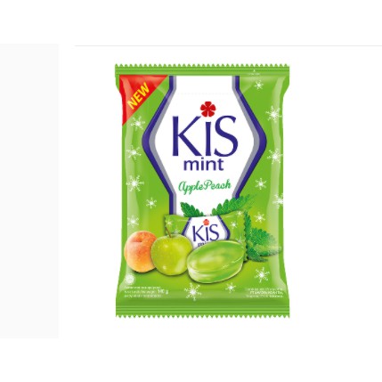 

permen KIS Mint Apple Peach 120g