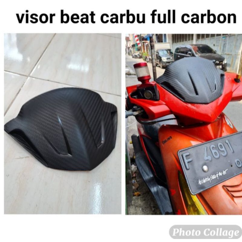 Promo Visor Beat Karbu Tahun 2008 - 2012 Kualitas Terbaik Harga Termurah