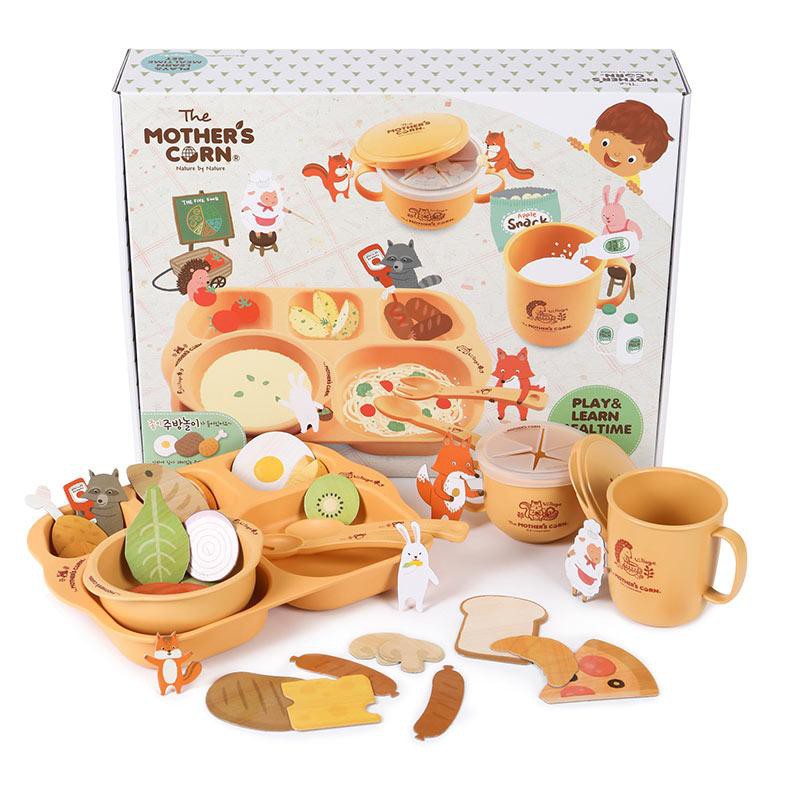 Mother’s Corn - Play &amp; Learn Mealtime Set