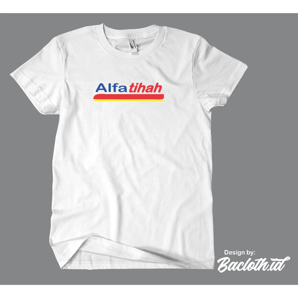 KAOS PLESETAN LOGO ALFATIHAH COMBED 20S