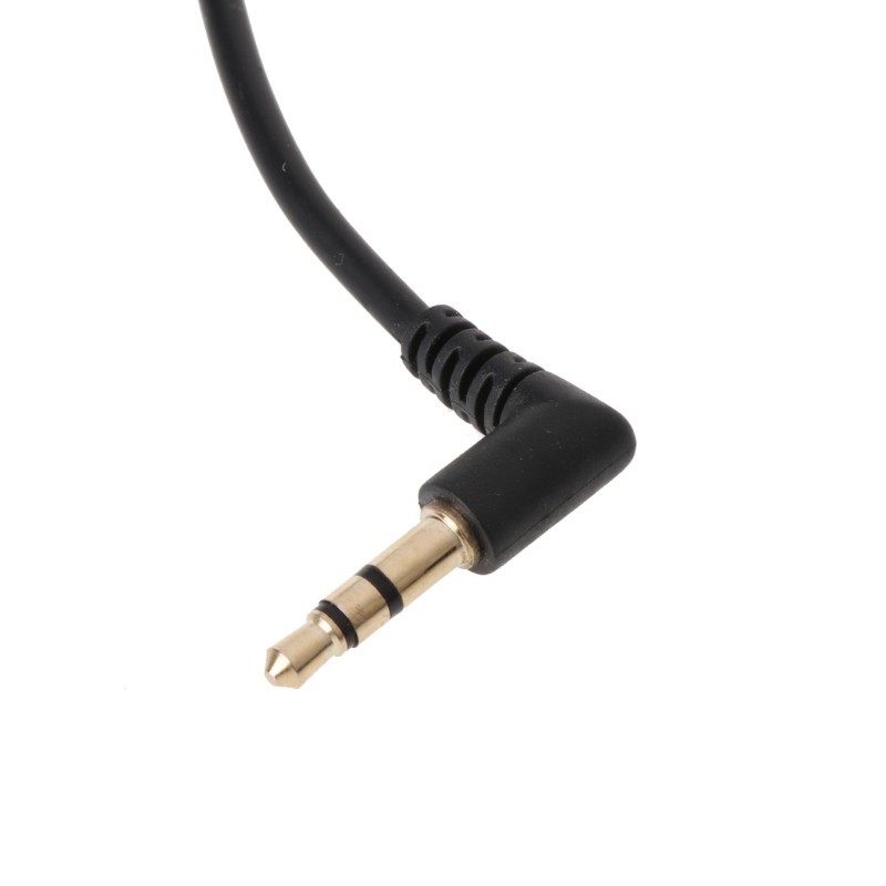 Vivi Kabel Audio Stereo Jack 3.5mm Male Ke Male Siku 90 Derajat Untuk Aux Mobil