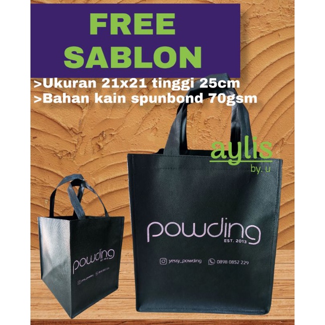 

PO 212125 Tas Kotak Nasi Hajatan + sablon