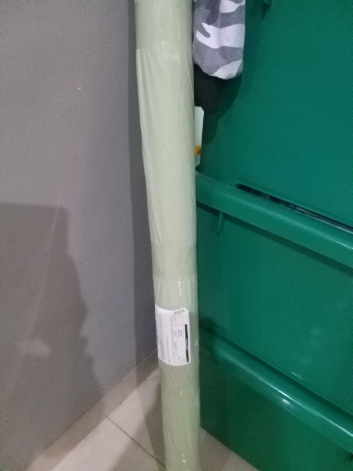 Fiber Pagar Bambu Panda Kecil Biru Hitam Putih Hijau Tutup Ventilasi Pintu