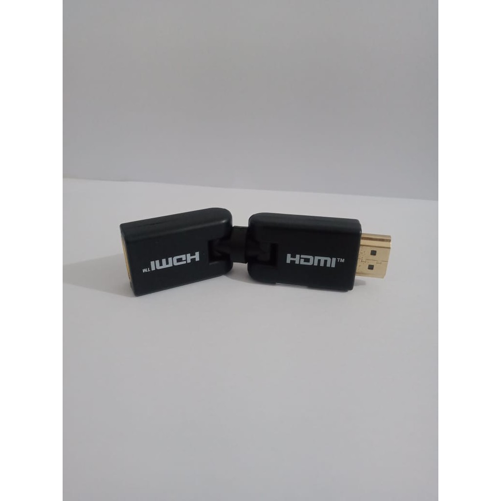 KONEKTOR GENDER HDMI MALE FEMALE 360 DERAJAT