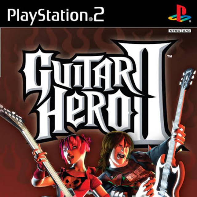 DVD Kaset PS2 Guitar Hero 2