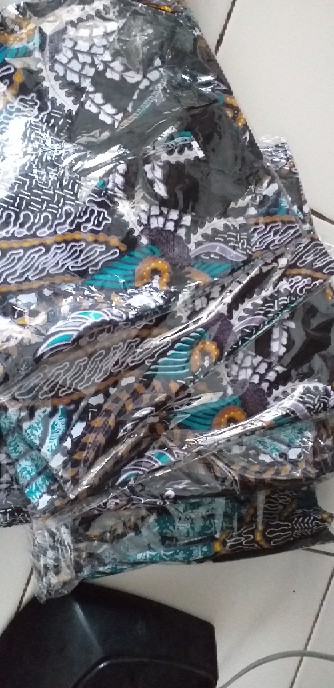 Batik Kalongan | Seragam Batik Kantor Motif Madu Biru
