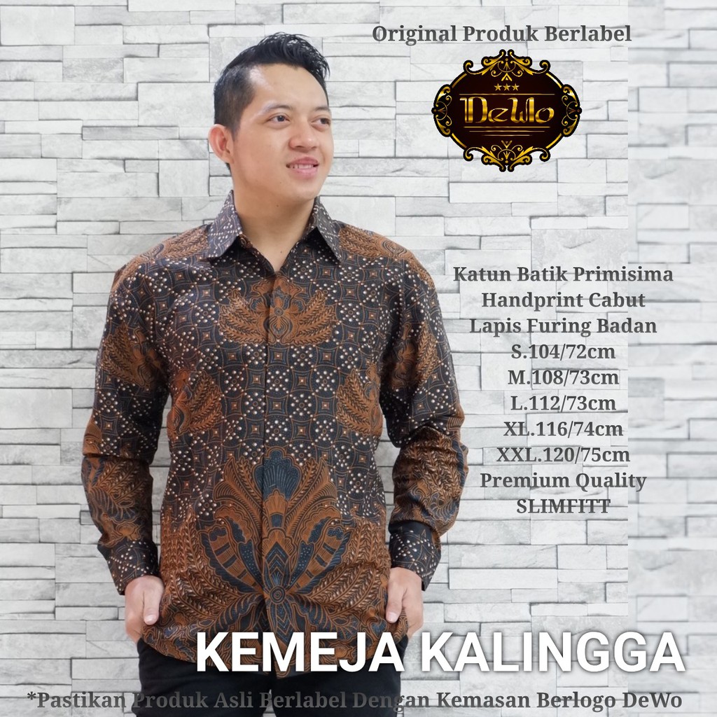 KALINGGA DEWO BATIKSOLOAMANAH KEMEJA BAJU BATIK PRIA SOLO LENGAN PANJANG PENDEK LAPIS FURING ATASAN BATIK PREMIUM MODERN KATUN HALUS MAHADANA MANDALIKA SADEWA ABINAYA DIAMOND PARANG GURDHO CAKRAWANGSA GUNDAMANIK SASMAKHA DAMAR SOGAN RAGNALA MERAH HARI