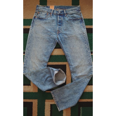 Levis 501 Light Blue Original Stright Leg