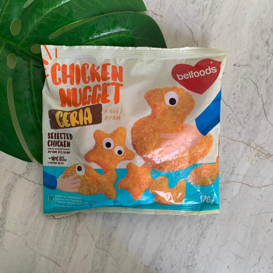 

Belfoods Favorite Chicken Nugget Ceria SP 170gr Nuget Ayam 170 gram