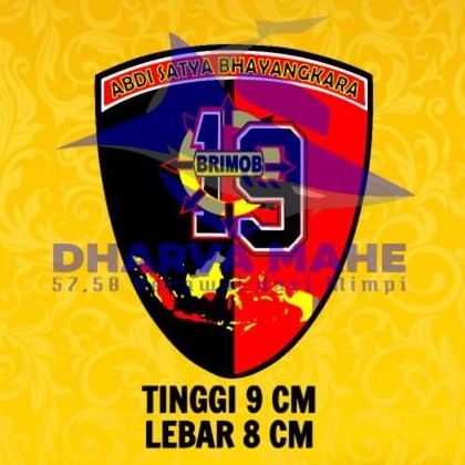 

ASB, Stiker Angkatan 19 Brimob, Stiker ASB, Stiker Brimob, Stiker Polisi