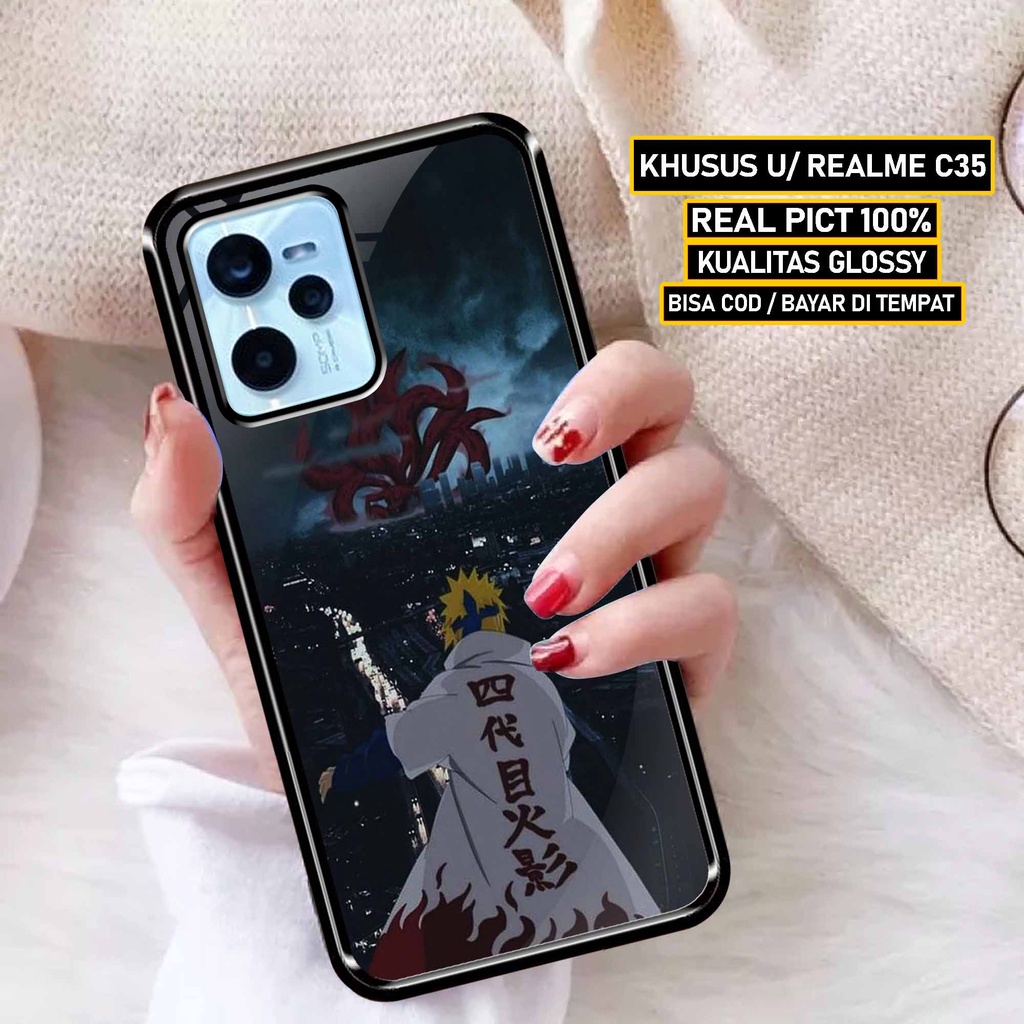 Sukses Case REALME C35 - Hardcase 2D Glossy Realme C35 - Silikon Hp Realme C35  - Silicon Hp Realme 