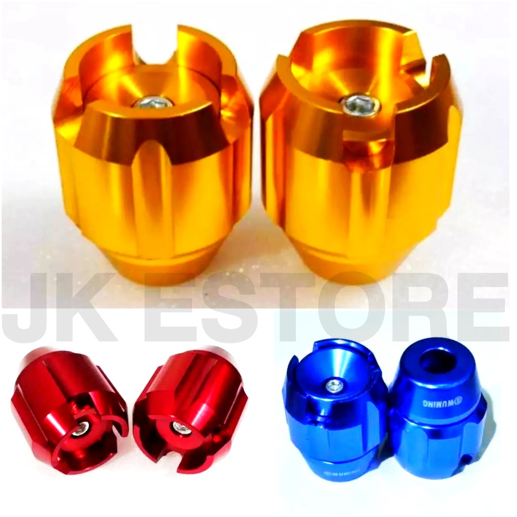 Jalu As Roda  Depan / Belakang Jumbo Bahan Full Besi Tebal Universal Semua motor