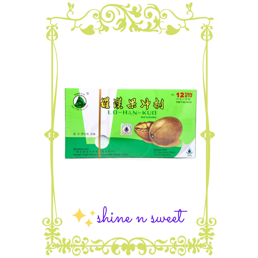 

Lo Han Kuo / Lo Han Guo Infusion Kotak
