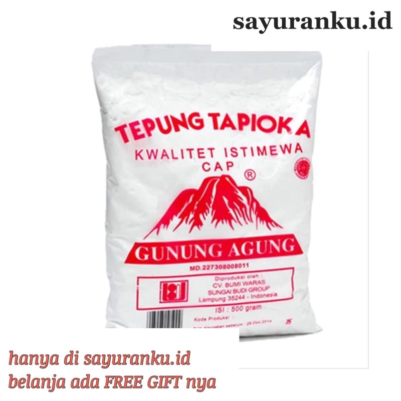 

tepung tapioka 500 gr