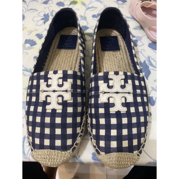 tory burch espadrilles preloved ukuran 9