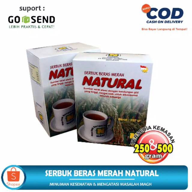 

SERBUK BERAS MERAH NATURAL