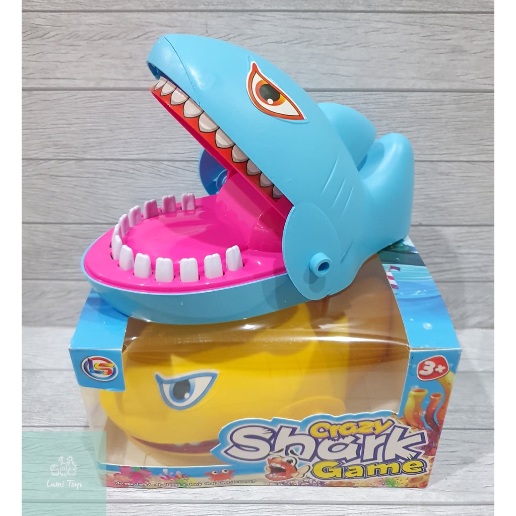 Mainan Gigi Hiu - Crazy Shark Dentist Game Gigit Hiu LZ8