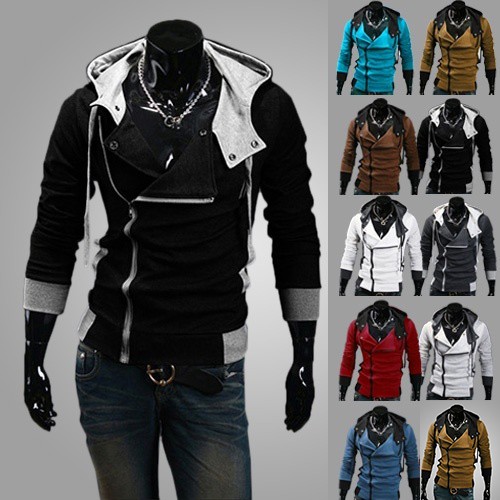 jaket hoodie slim fit