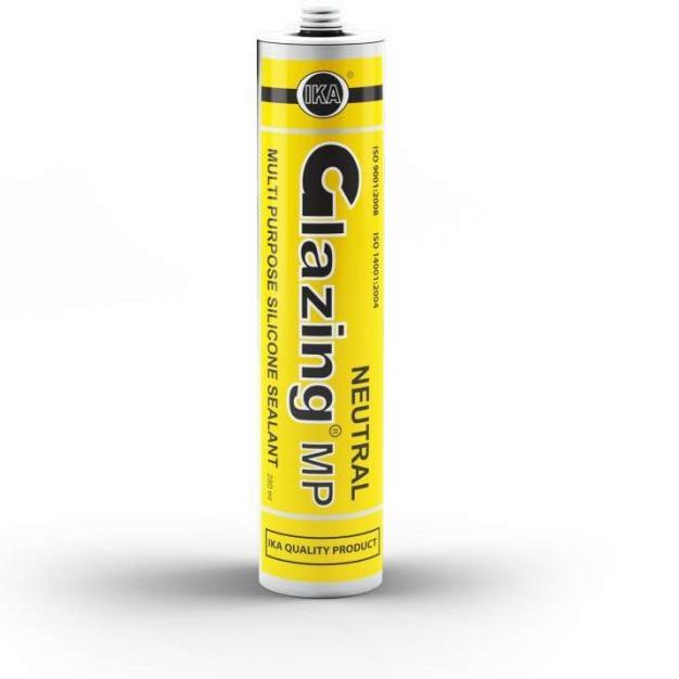 

Glazing MP Silicone Sealant Neutral 250ml IKA - Putih