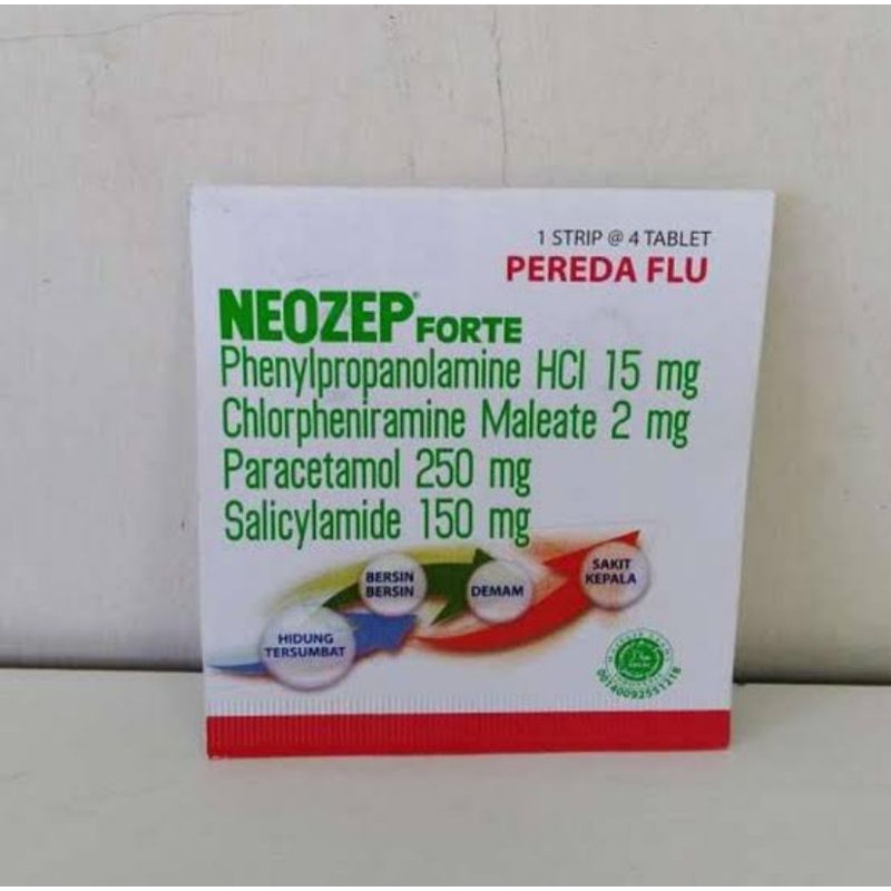 neozep per strip demam batuk pilek
