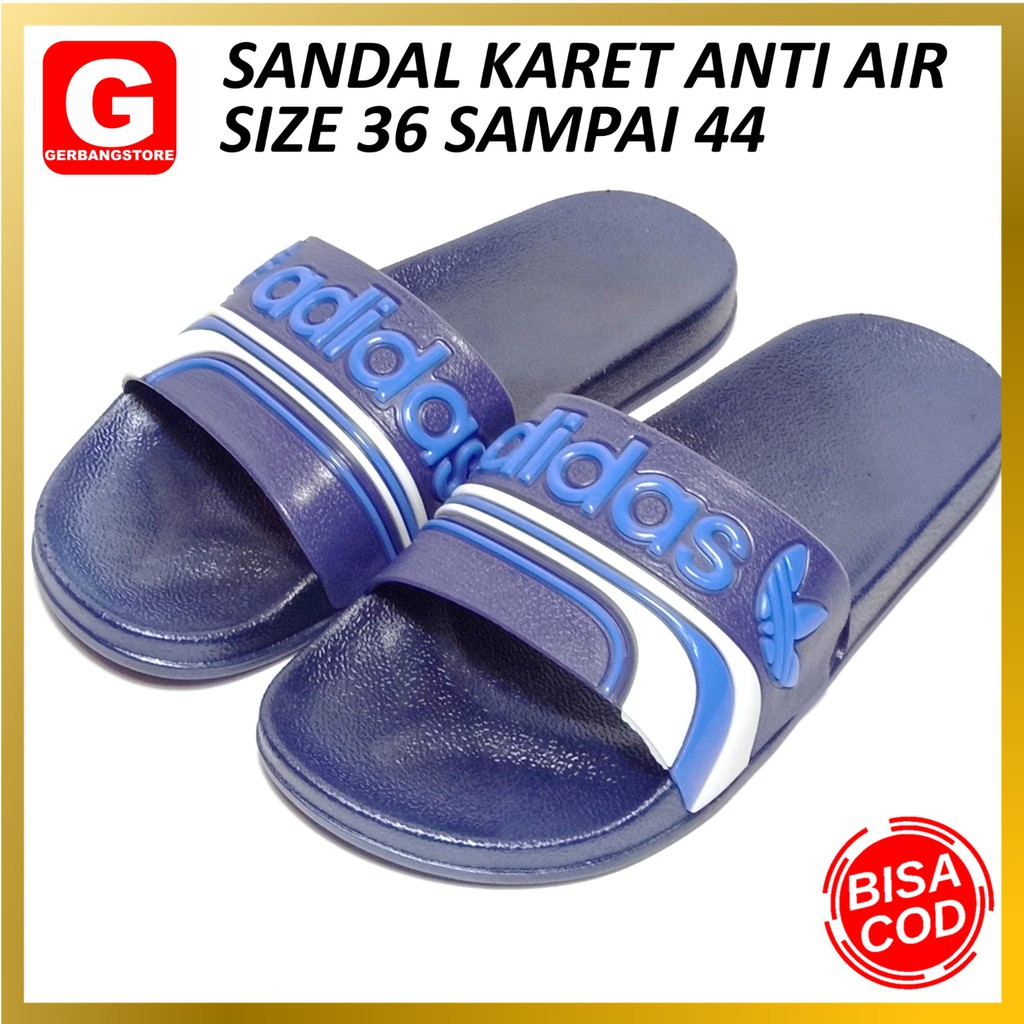 SANDAL KARET ANTI AIR DEWASA PRIA WANITA SIZE 36 - 44 [A 503 B/A 803 MB]