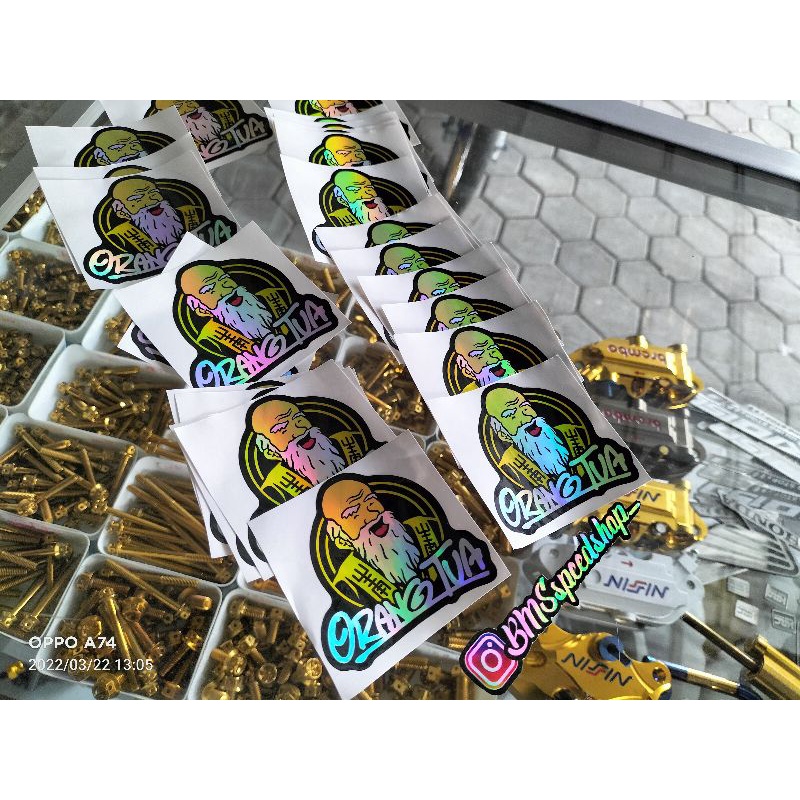 

stiker hologram orangtua/congyang