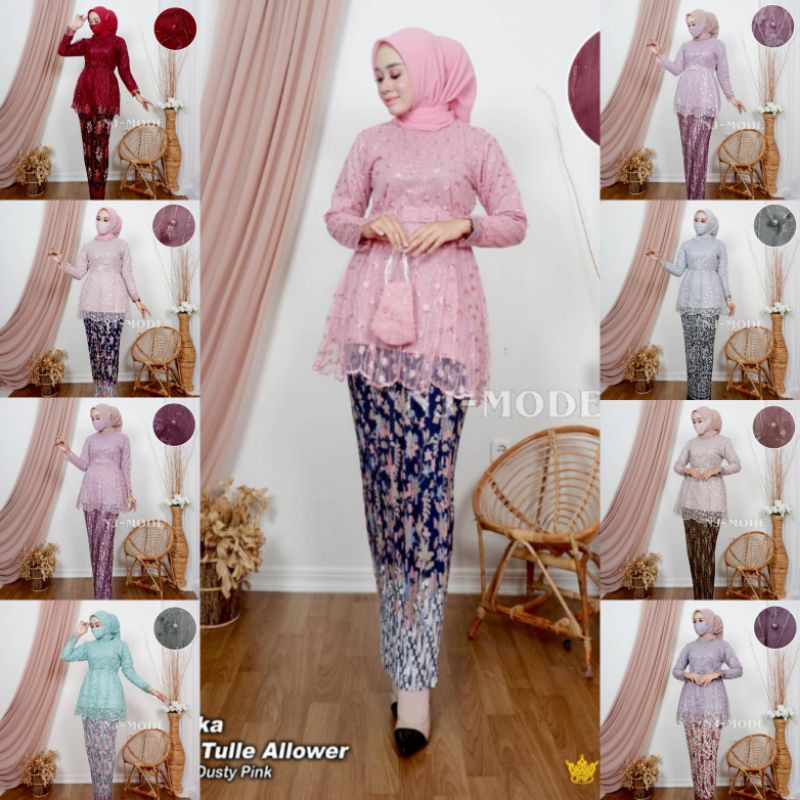 KEBAYA ORIGINAL//KEBAYA MODERN//SET CANTIKA//SERAGAMAN KELUARGA//BAJU PESTA LAMARAN//BAJU WISUDA//BAJU LEBARAN//BAJU KONDANGAN// Kode NJ