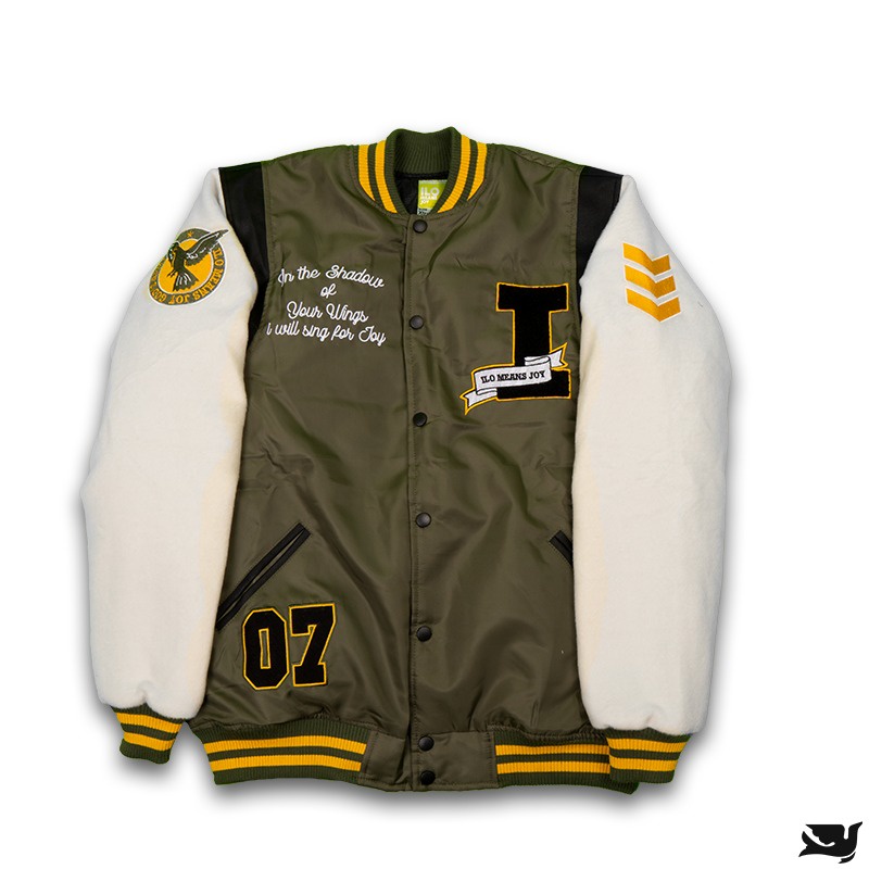 Ilomeansjoy Varsity Goods - Olive