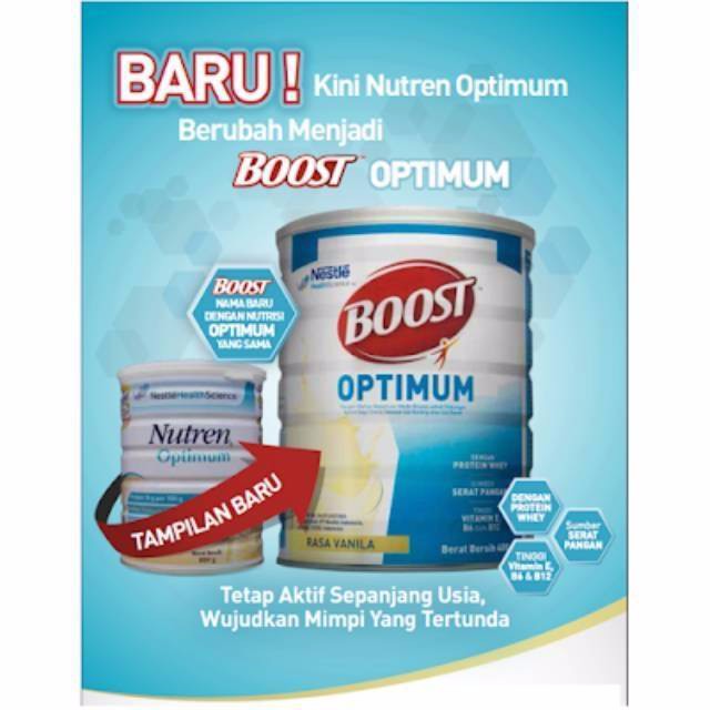 

Nestlē Boost Optimum Kaleng