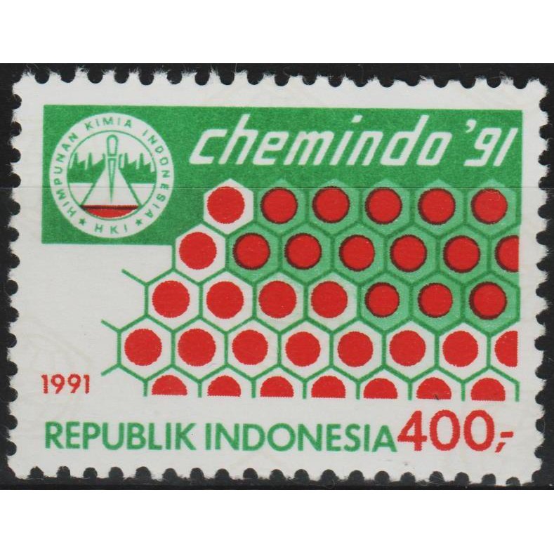 

Perangko Filateli #H1 - Indonesia MNH 1v 28.07.1991 Chemindo