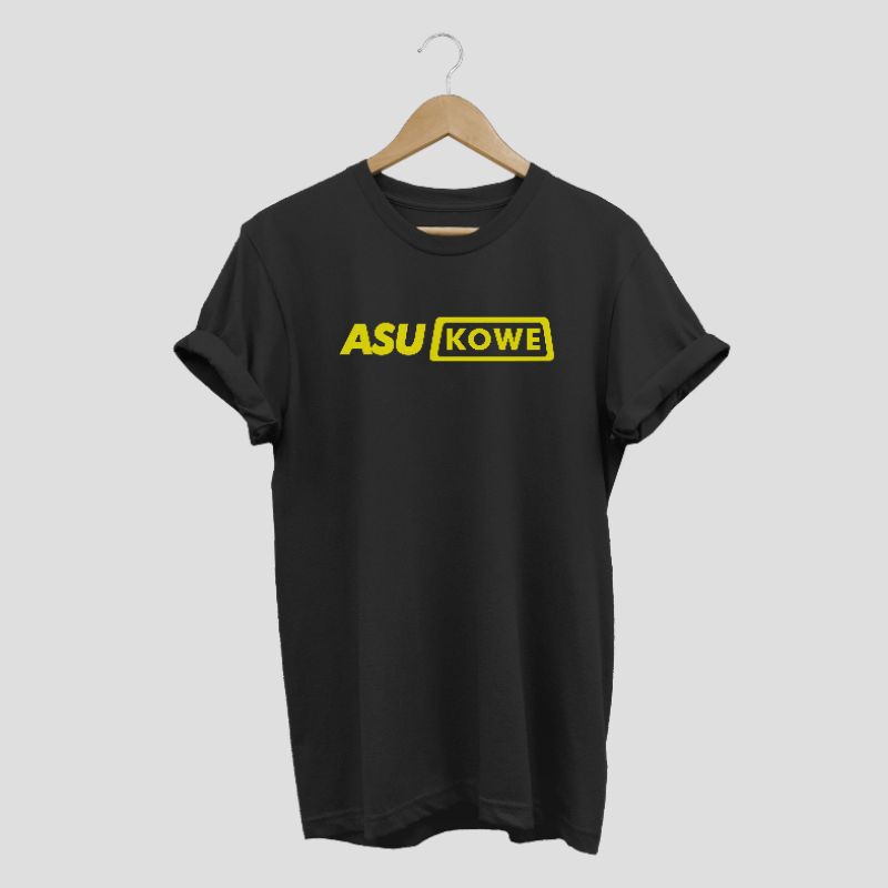 S - XXXXXL(6XL) T-SHIRT/KAOS PRIA WANITA BIGSIZE ASU KOWE JUMBO BIGSIZE