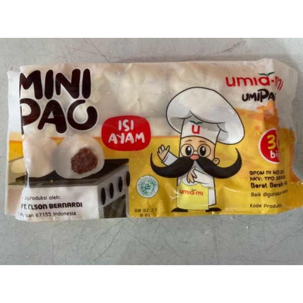 

Umiami Mini Pao isi ayam 480gr (isi 30)