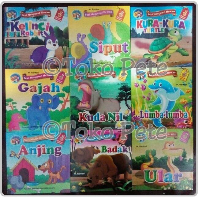 Buku Cerita  Anak Dongeng Bergambar  Bilingual Seri Mengenal 