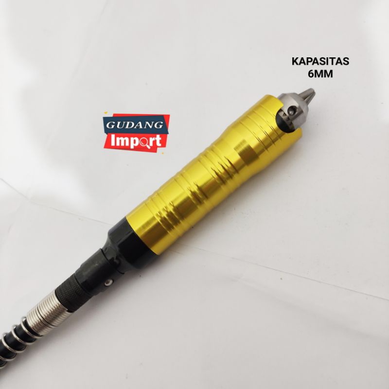 KABEL FLEXIBLE FLEXIBEL SAMBUNGAN MESIN BOR TUNER CUNER PORTING FOREDOM 6MM