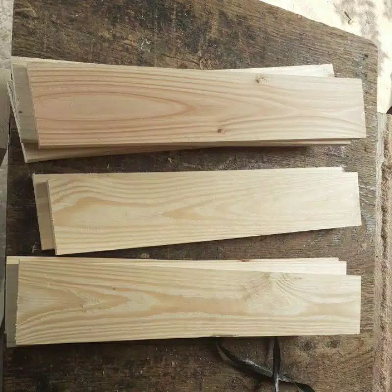 kayu ppn jatibelanda exs palet sudah amplas halus ukuran 60x7x2cm minimal pembelian 4 batang