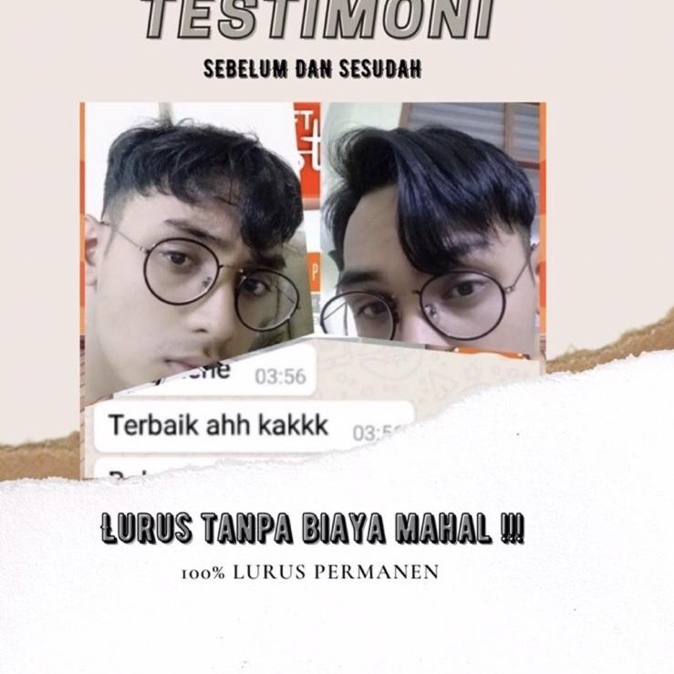 [KODE PRODUK TLWEB3455] SHAMPO PELURUS RAMBUT 100% PERMANENT BUY 1 GET 1