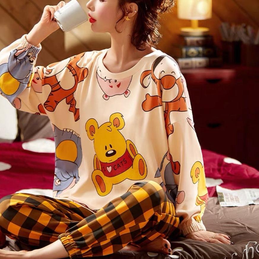 ✾ pp piyama fashion wanita / Piyama Import PP / stelan wanita / baju tidur wanita ◘