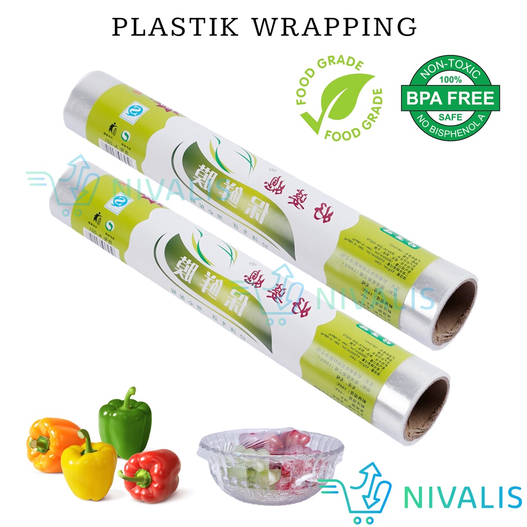 Jual Nivalis17 Plastik Pembungkus Makanan Buah Sayur Food Grade Plastik