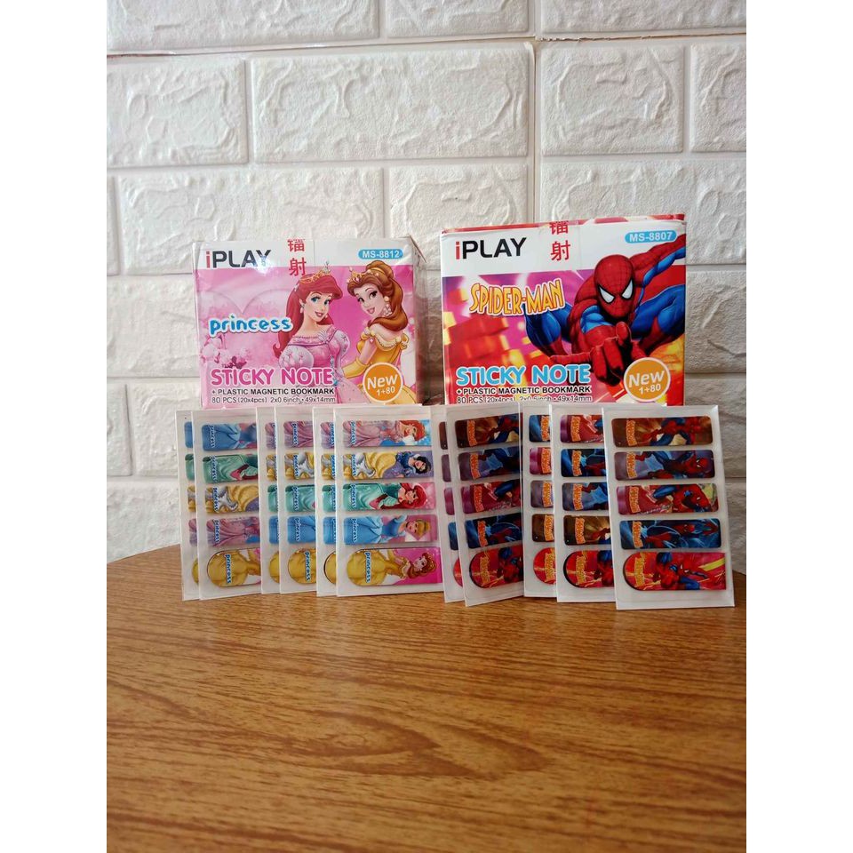 

Post it / lucu karakter funcy sticky note / pembatas buku index