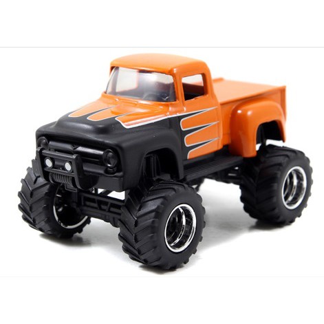 JADA 1/64 FORD F100 PICKUP - ORANGE 1956