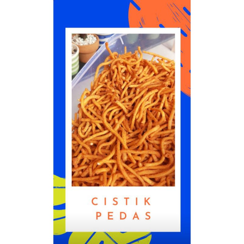 

cistik pedas asin 250gr