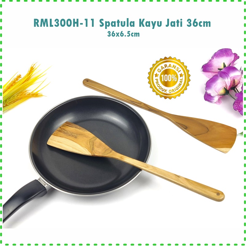 RML300H-11 Spatula/Turner/Sutil Kayu Jati 36cm